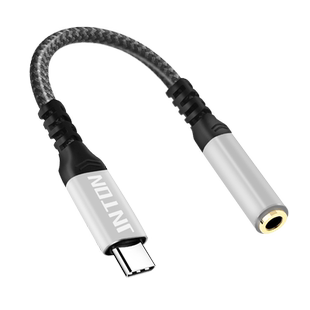 井拓 适用于华为荣耀magic V2 VS2 V Purse折叠屏手机数字音频转接线type-c转3.5mm网银U盾耳机麦克风连接线