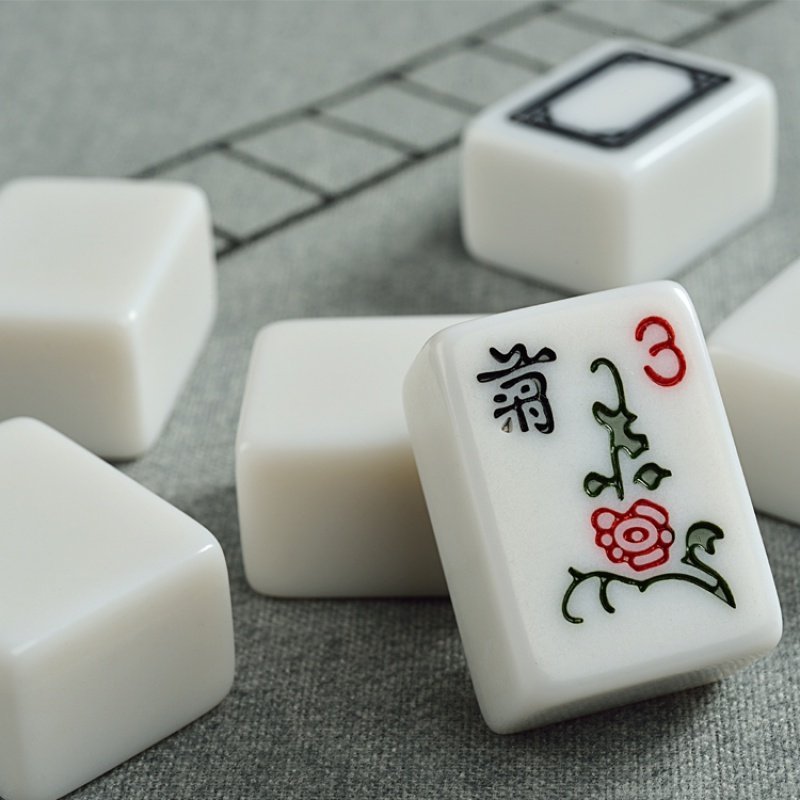 晶玉麻将牌价格 晶玉麻将牌图片 星期三