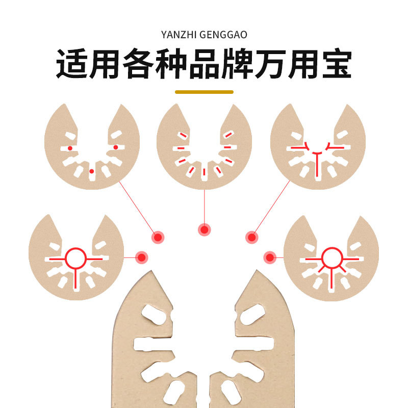 万用宝配件合金锯片套装木工多功能刀片机切金属砂纸