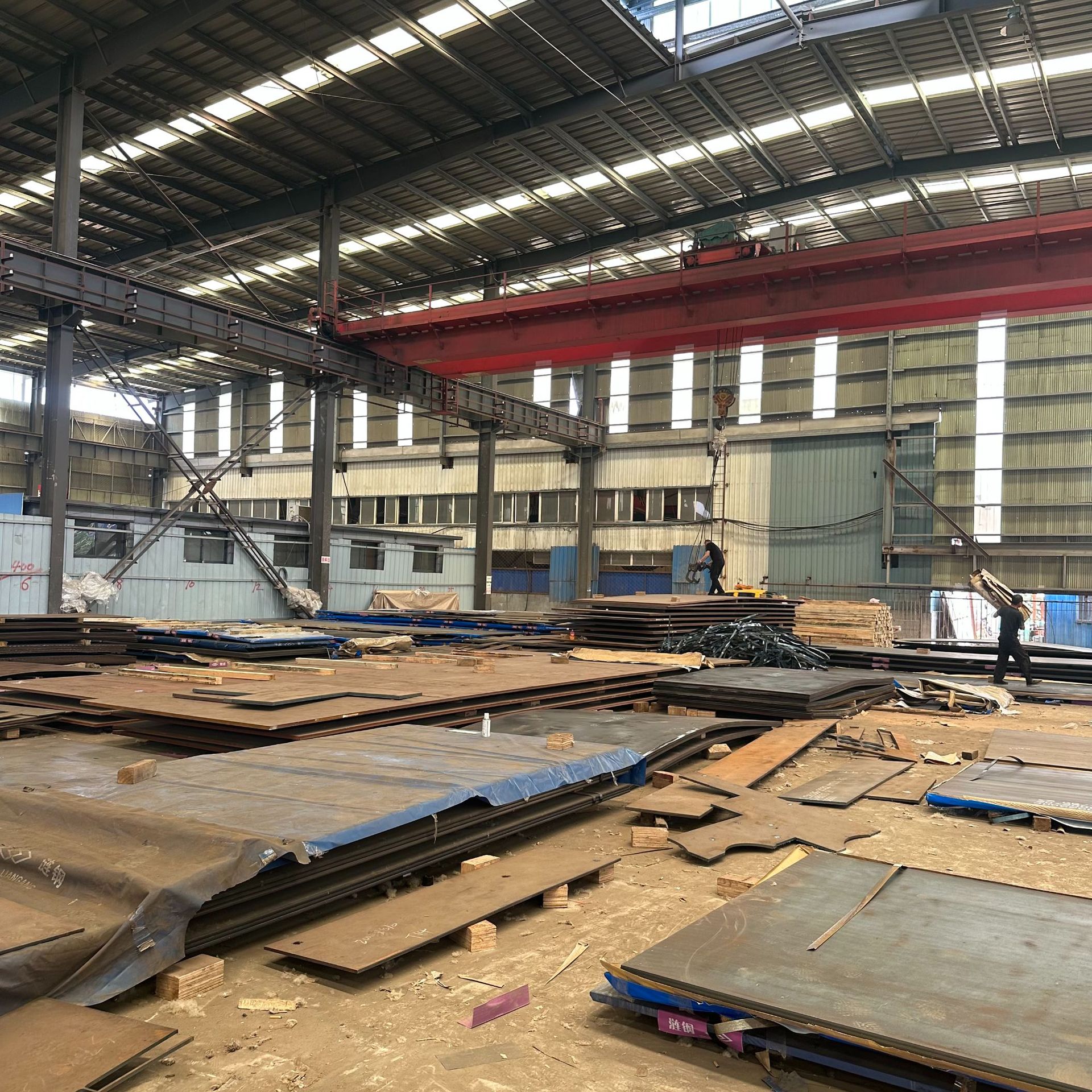 耐磨钢板厂家NM500NM400NM600厚板切割加工抛丸机衬板Mn13锰钢板