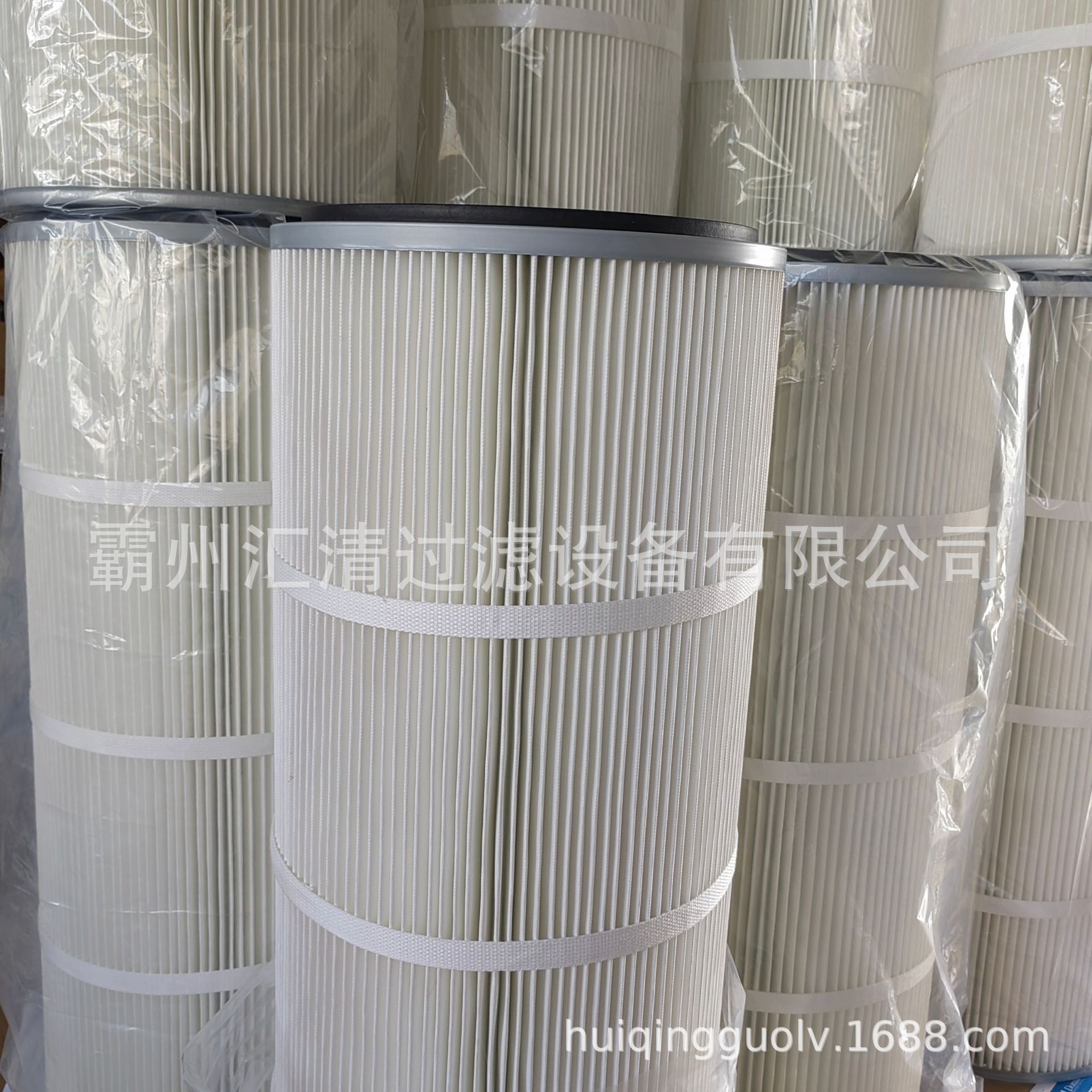 螺杆六耳快拆除尘滤筒焊接烟尘阻燃覆膜滤筒工业除尘滤芯32100