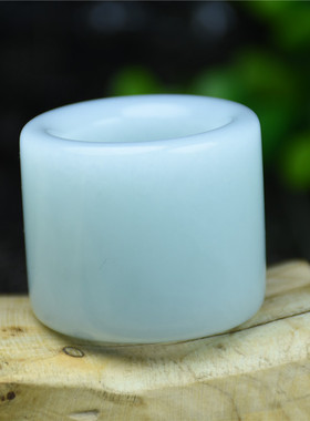 挂件指环男士天然和田玉