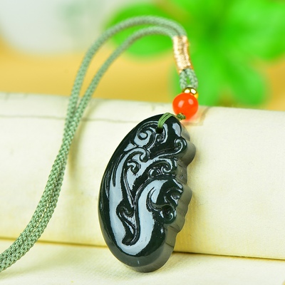 新疆和田玉凤凰玉佩吊坠女友礼物