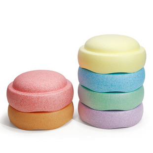 儿童彩虹过河石epp感统训练器材垫脚石平衡训练过桥石儿童玩具