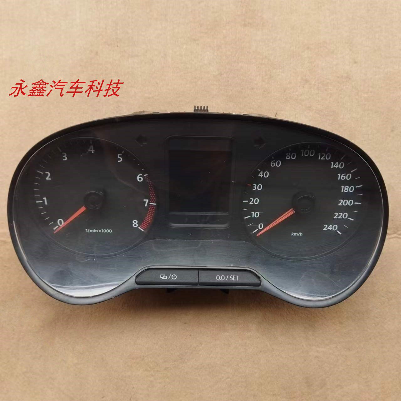 新波罗polo仪表盘总成时速迈速表里程表组合仪表总成 6RD920860D
