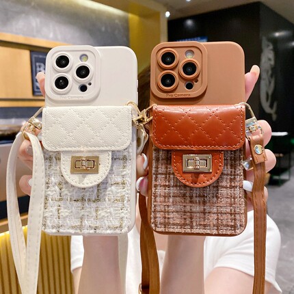 小香风卡包适用OPPOReno15手机壳Reno14/13/11/9/7/6/8/10/12全包A6A3A5防摔findX9/X7/X6/X5/X8Pro软硅胶套