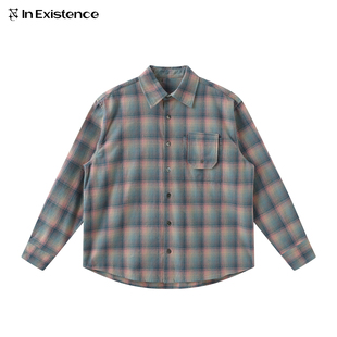 【年终福利】IN EXISTENCE存世 定织纯棉渐变格纹衬衫