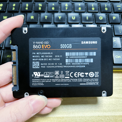 三星860EVO500GB固态硬盘SATA