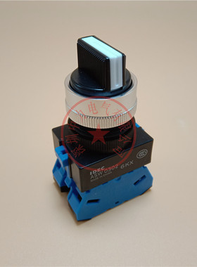 原装IDEC和泉三档自锁位选择开关ASW320 311 302双触点ASW0302