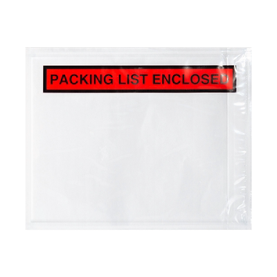 印刷背胶袋packinglist防水发票