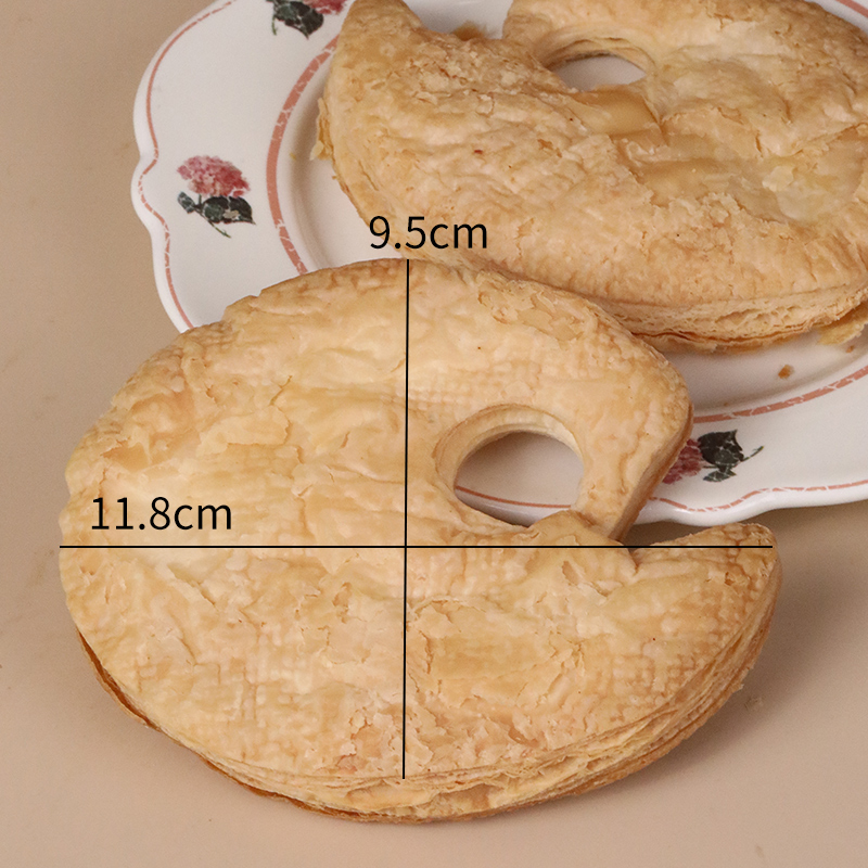 奇洋福拿破仑调色盘不规则唱片造型酥皮饼干厨房烘焙半成品圣诞节
