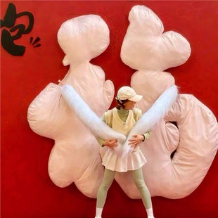 2026新年马年节超大福字抱抱有福抱的人大型美陈设商铺网红打卡点