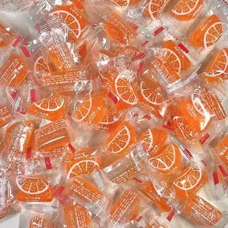 橘子味硬糖传统童年水果糖喜糖结婚硬糖果橘子糖怀旧小零食