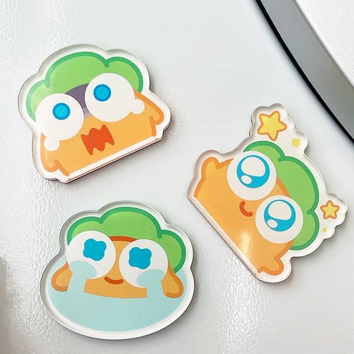 保卫萝卜阿波呆兔亚克力冰箱贴