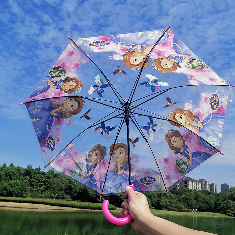 儿童透明雨伞男女童小孩