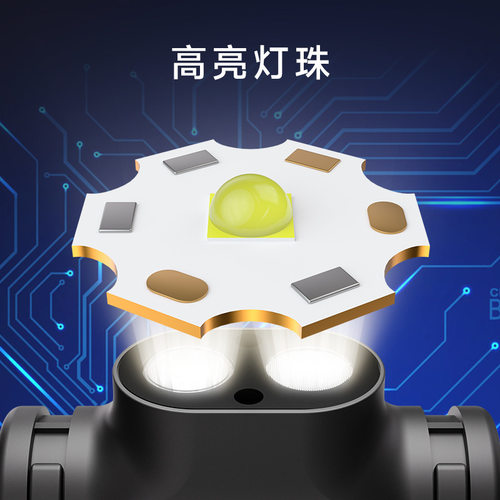 防爆头灯感应钓鱼专用强