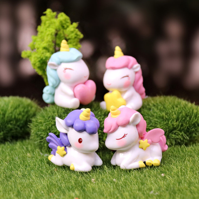 梦幻独角兽盲盒玩具二次元周边手办公仔摆件新年儿童节小礼物礼品