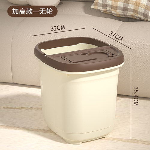 洗脚桶手提带盖过小腿足浴桶