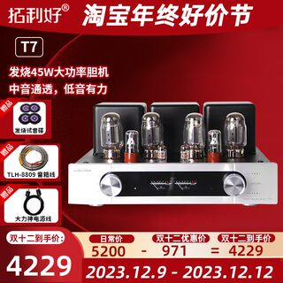 新品 拓利好T7大功率KT88推挽胆机 发烧电子管HiFi功放 厂家