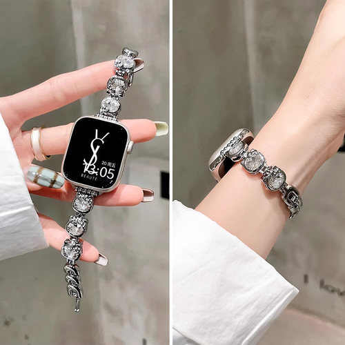 新款KT猫皓石iwatchs10表带9手表