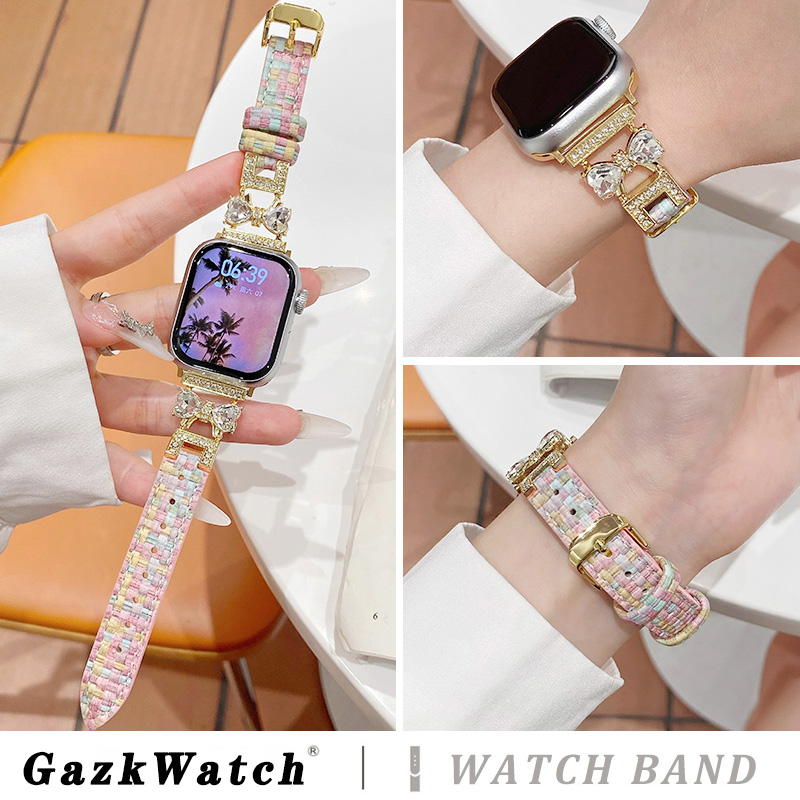 新款iwatchs10表带编织秋冬42mm