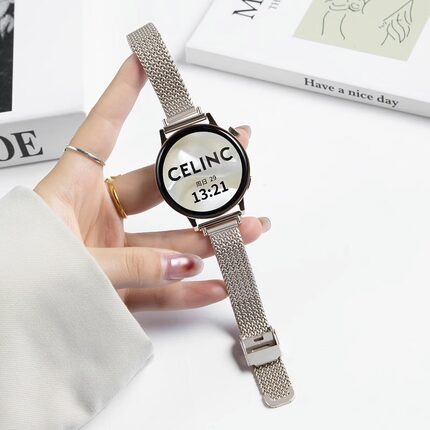 适用华为GT3表带GT5智能GT4手表带watch3pro金属gt2新款41mm女款buds不锈钢magic荣耀gs3麦穗46mm专用41高级e