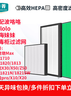 适配BOLOLO刘海妹妹消毒柜滤芯