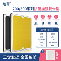 Peijing is compatible with blueair air purifier filter elements 280i, 303, 203 and 270E thumbnail 5