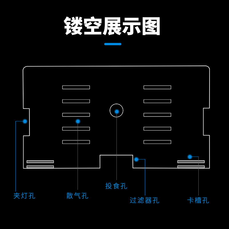 鱼缸加厚透明长方形玻璃乌龟