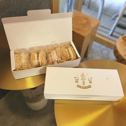 达克雪花酥牛轧糖包装盒