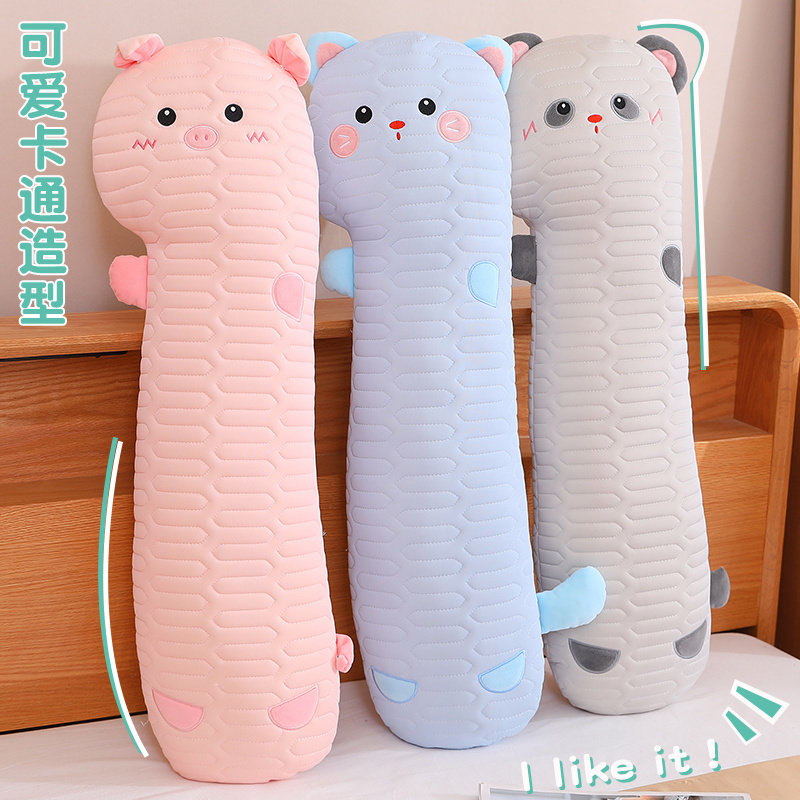 冰丝乳胶熊猫长条抱枕公仔小猪猪毛绒玩具女生睡觉夹腿布娃娃玩偶使用感如何?