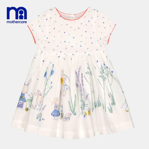 mothercare女童短袖连衣裙公主裙