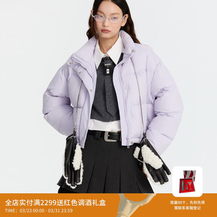 REVAN芮范设计师款 时髦拼接手套羽绒服RM90501243