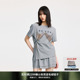 REVAN芮范设计师款 趣味灰色T恤短裙套装 RL32403201
