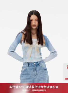 REVAN芮范设计师款浪漫街头蝴蝶结针织衫RM10106303