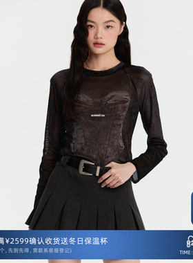 REVAN芮范设计师款闺房风吊带印花单衣RM90801035