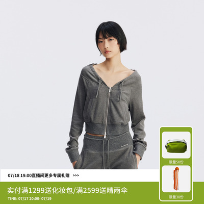 REVAN芮范设计师款领部可调节卫衣外套RL70105171