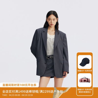 REVAN芮范设计师款优雅后颈蝴蝶结西装RL72601188