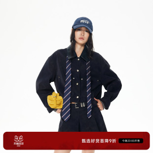 新品 REVAN芮范2025冬季 巴恩风短外套RL92701031 沈梦辰同款