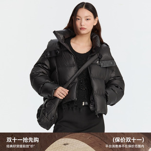 REVAN芮范设计师款甜酷蝴蝶结包包羽绒服RM90501240