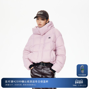 REVAN芮范少女感可卸帽子云朵泡芙羽绒服RL90502406