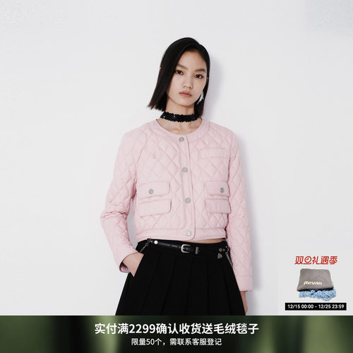 REVAN芮范设计师款质感立体绣宽松羽绒服RM70501328