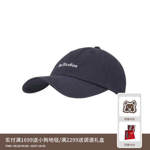 REVAN芮范设计师款休闲百搭藏青色棒球帽RK3P001541