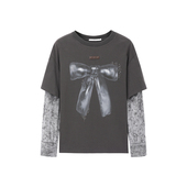 REVAN芮范设计师款 趣味蝴蝶结印花单衣RM90802281