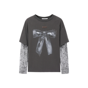 REVAN芮范设计师款 趣味蝴蝶结印花单衣RM90802281