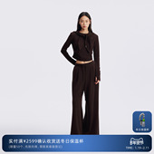 REVAN芮范设计师款 浆果红色休闲卫衣套装 RL72402359