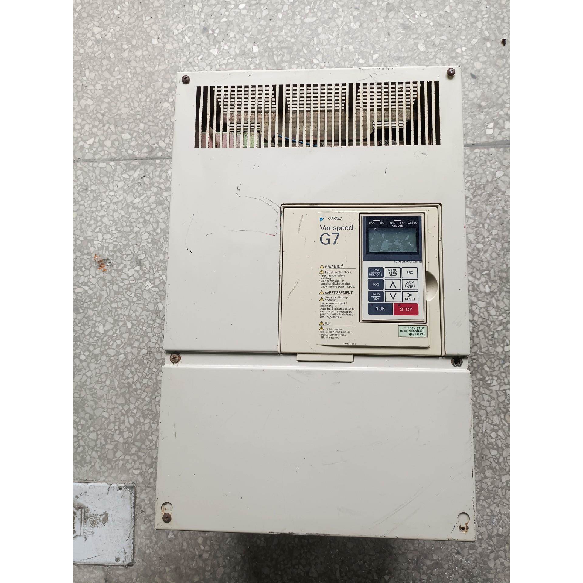 【议价】安川变频器37KW CIMR-G7B4037 原装拆机，已上