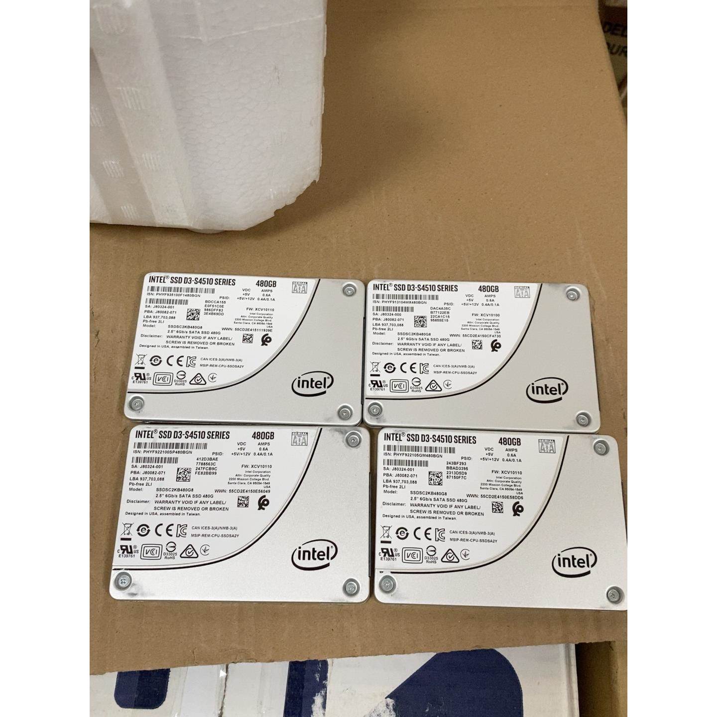 【议价】intel S4510 480G一批
