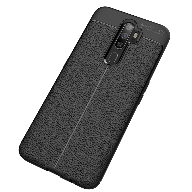 适用oppoa11手机壳防摔PCHM10硅胶保护套OPA11外壳a11软a十一All散热PCHT10磨砂全包防爆新品超薄荔皮纹男女