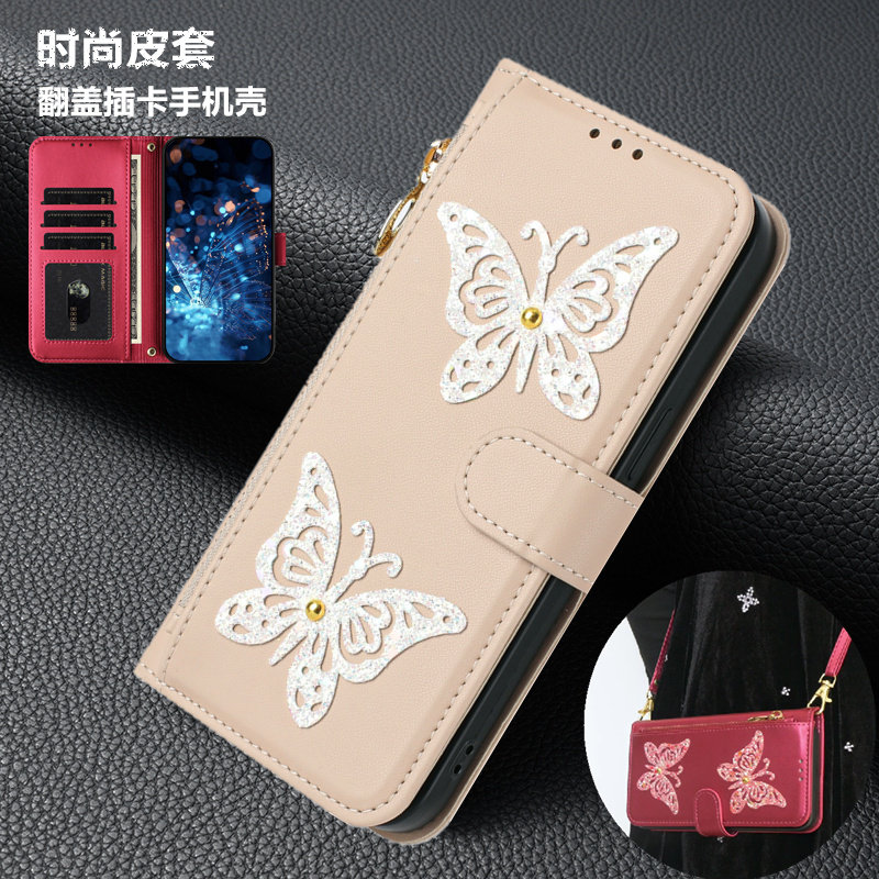 适用海外版红米note15pro 4G手机壳插卡国际版redmi noe14s 4G phone case翻盖卡包note13 4G港版手機殼cover